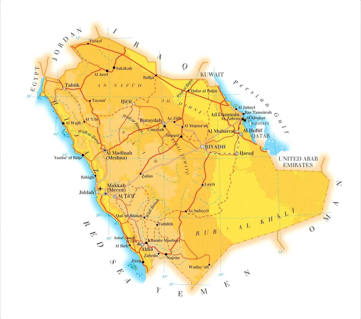 dammam KSA แผนที่
