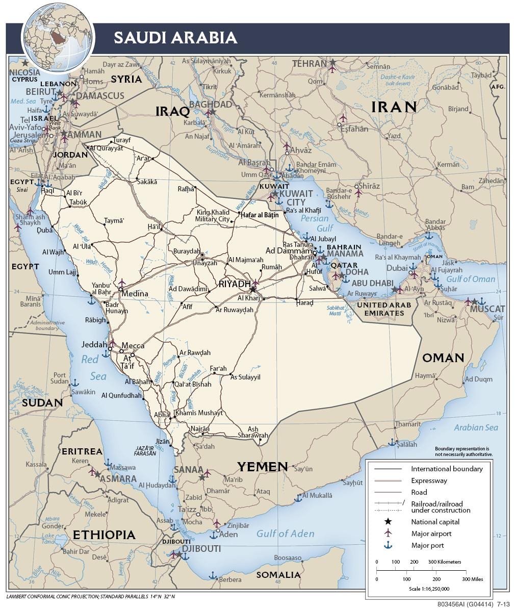 แผนที่ของ dhahran ซาอุดิอราเบีย 
