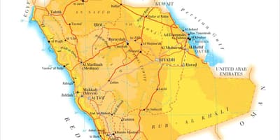 Dammam KSA แผนที่